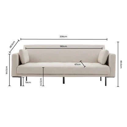 Hudson Click Clack Sofa Bed