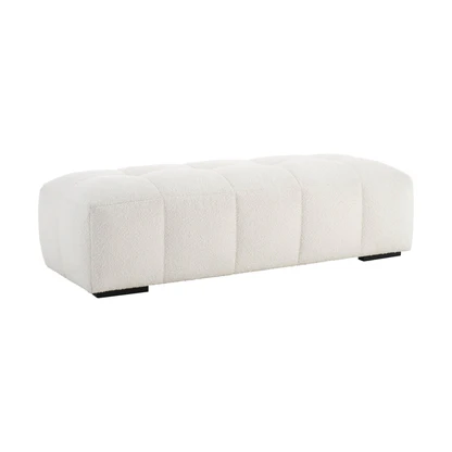 Manhattan Boucle Pouffe