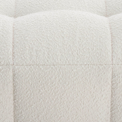 Manhattan Boucle Pouffe