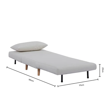 Seattle Single Click Clack Sofa Bed